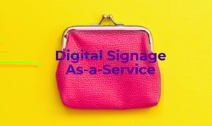 Digital signage ontdekken? Niet zomaar de buidel trekken!