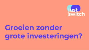 Hoe kun je groeien als grote investeringen geen optie zijn?